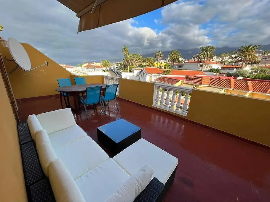 Grosse Terrasse Mit Esstisch, Markise. Einfach Los Realejos Apartment